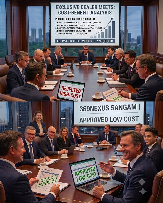 High Cost of Exclusive Dealer Meets vs 369Nexus Sangam Approved Low Cost